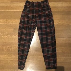 NWOT ZARA Kids Plaid Pants/Trousers